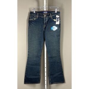 Levi Strauss Signature Low Rise Flare Jeans Juniors 9 NWT Stretch Denim Pants